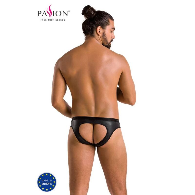 PASSION - 041 SLIP UOMO APERTE JOE NERO S/M