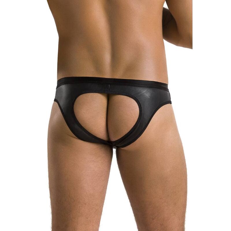 PASSION - 041 SLIP UOMO APERTE JOE NERO S/M