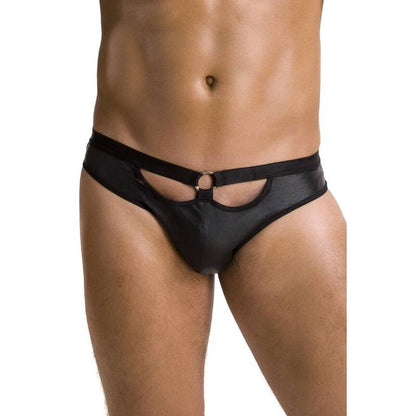 PASSION - 041 SLIP UOMO APERTE JOE NERO S/M