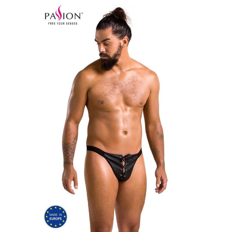 PASSION - 044 SLIP UOMO APERTO BEN NERO S/M