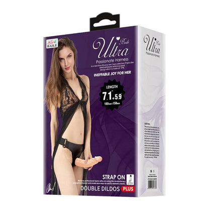 BAILE -ACESSORIO  ULTRA APPASSIONATA DOPPI DILDOS CON IMBRAGATURA