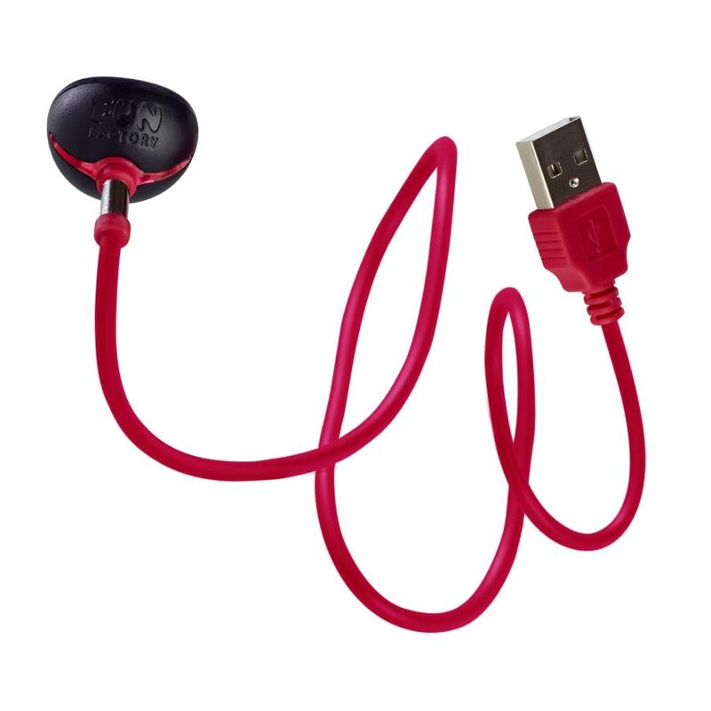 FUN FACTORY -ACESSORIO  CARICATORE MAGNETICO USB ROSSO