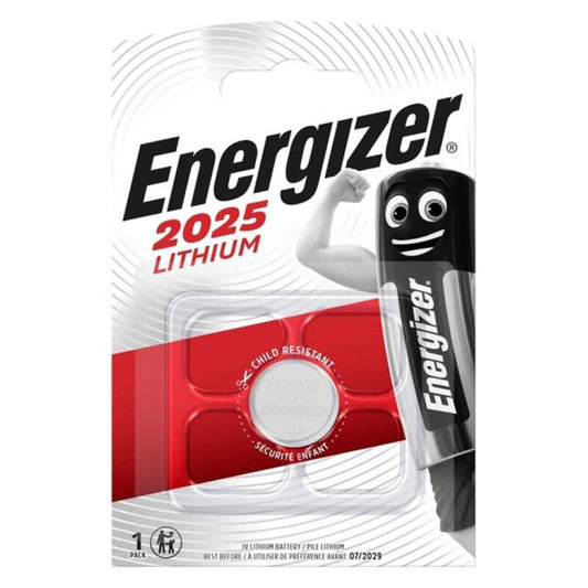 ENERGIZER -ACESSORIO  BATTERIA LITIO A TASTO CR2025 3V 1 UNIT