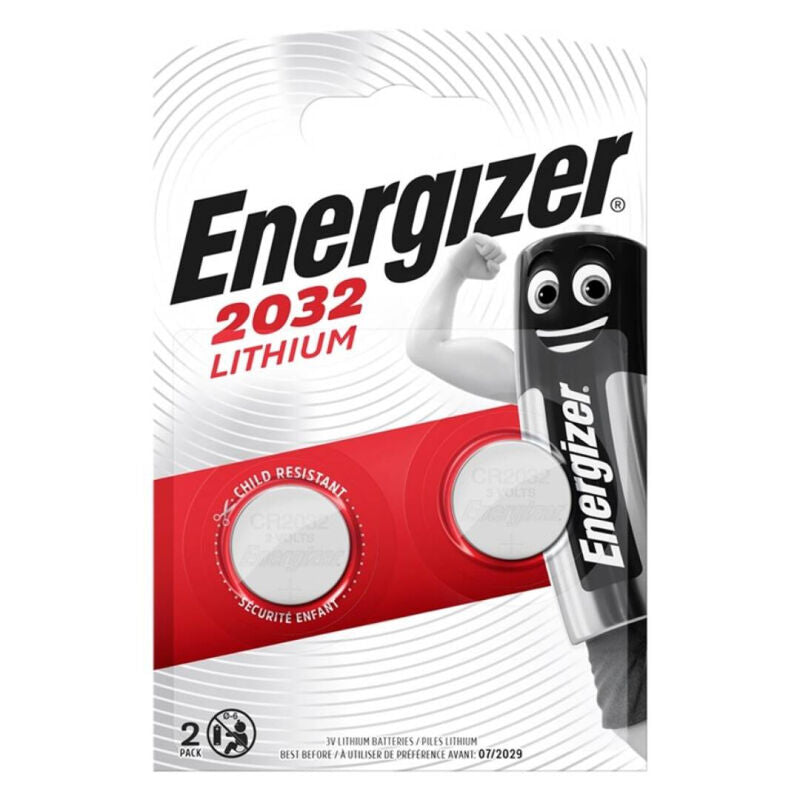 ENERGIZER - ACESSORIO BATTERIA LITIO A TASTO CR2032 3V 2 UNIT