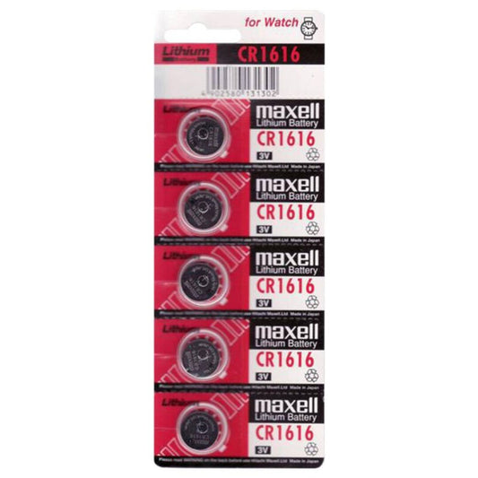 MAXELL - ACESSORIO  BATTERIA LITIO CR1616 3V 5UDS