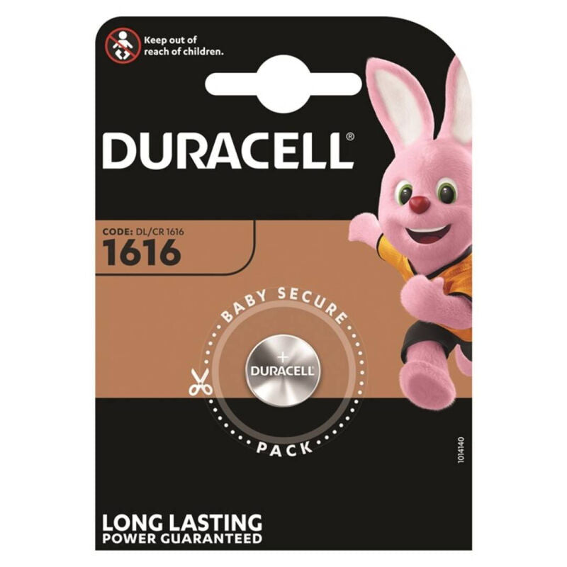 DURACELL - ACESSORIO BATTERIA BOTTONE LITIO CR1616 3V 1 UNIT