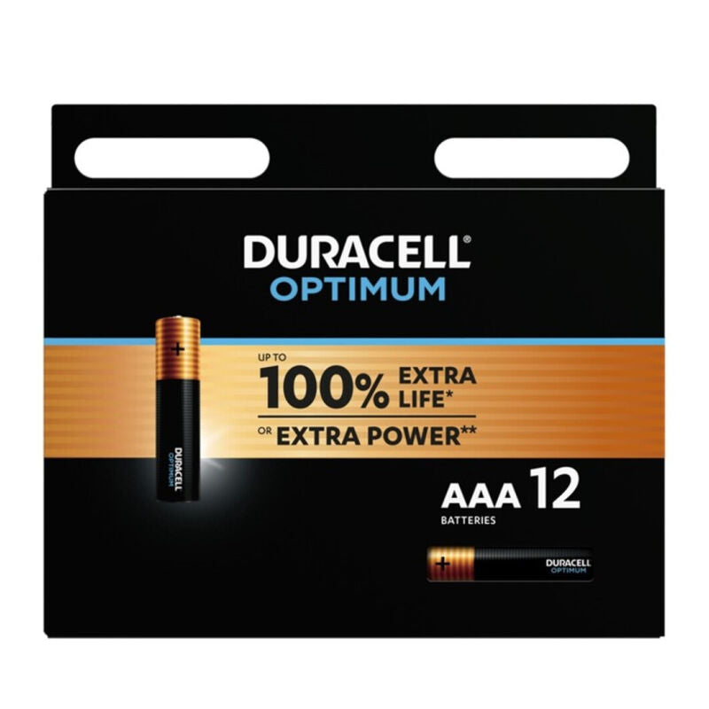 DURACELL - ACESSORIO BATTERIA ALCALINA OPTIMUM 200 AAA LR03 12 UNIT