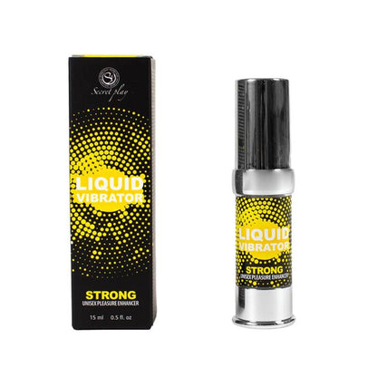 SECRETPLAY - LIQUIDO VIBRATORE STIMOLATORE UNISEX FORTE 15 ML