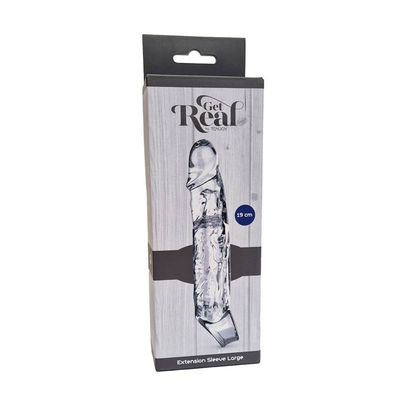 GET REAL - ACESSORIO ESTENSIONE LUNGA 19 CM TRASPARENTE