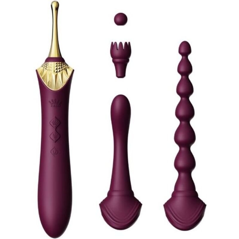 ZALO - STIMOLATORE  BESS 2 CLITORAL MASSAGER PURPLE