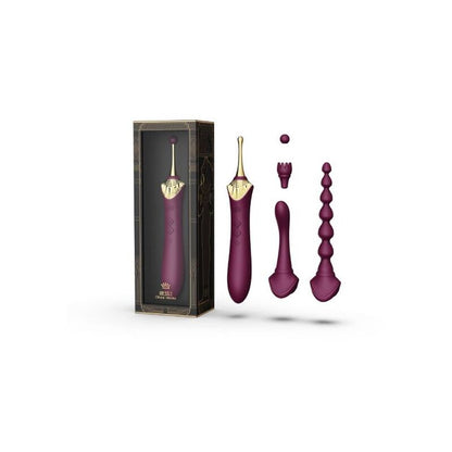 ZALO - STIMOLATORE  BESS 2 CLITORAL MASSAGER PURPLE