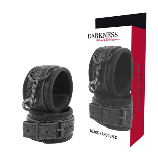 DARKNESS - MANETTE BDSM NERE DI LUSSO