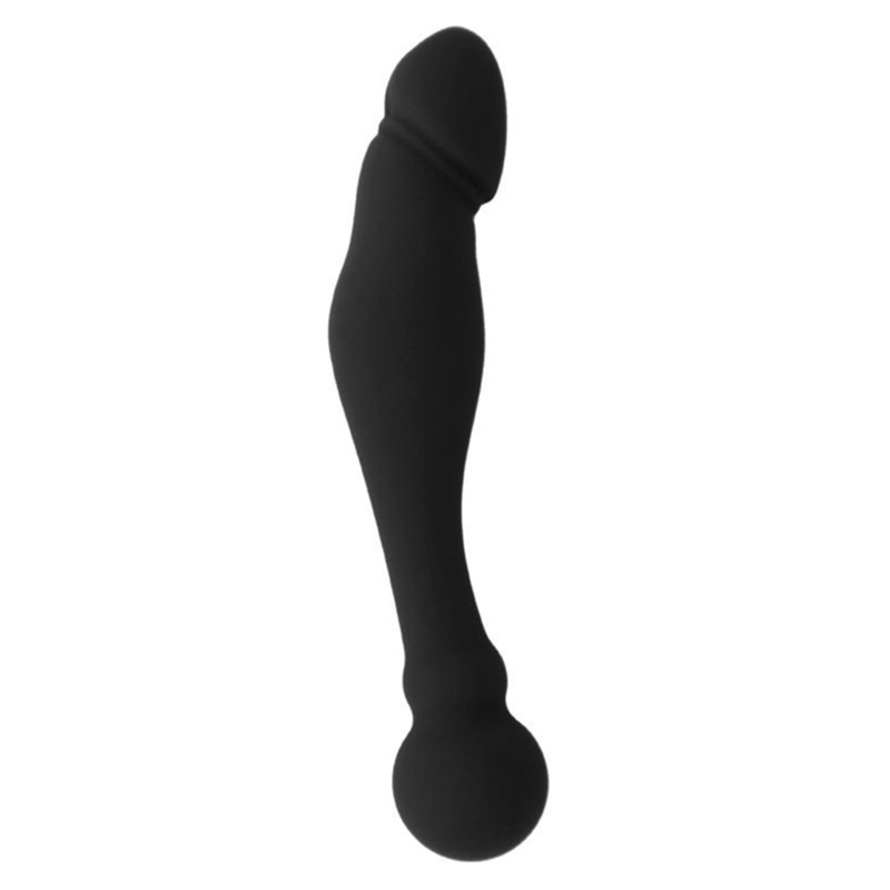 BLACK&SILVER - DILDO STIMOLANTE DEL PUNTO G KARL 18 CM