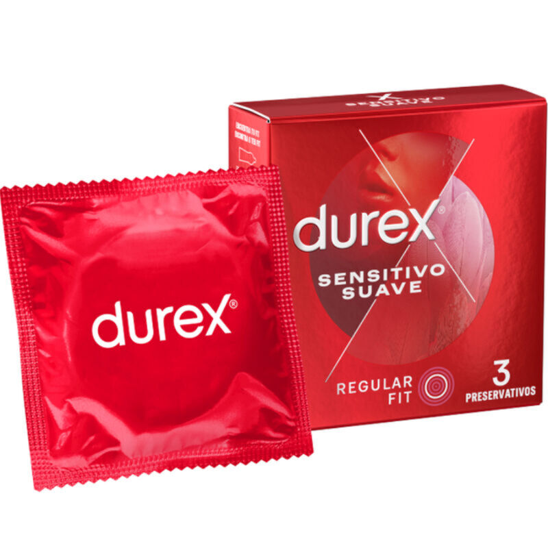 DUREX - PRESERVATIVI MORBIDO E SENSIBILE 3 UNITÀ