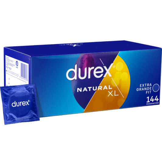 DUREX -PRESERVATIVI EXTRA LARGE XL 144 UNITÀ