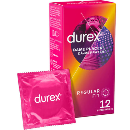 DUREX - PRESERVATIVI DAME PLACER 12 UNITÀ