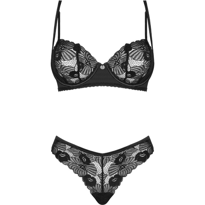 OBSESSIVE - REGGISENO E MUTANDINA SET 2 PEZZI SERENA LOVE XS/S