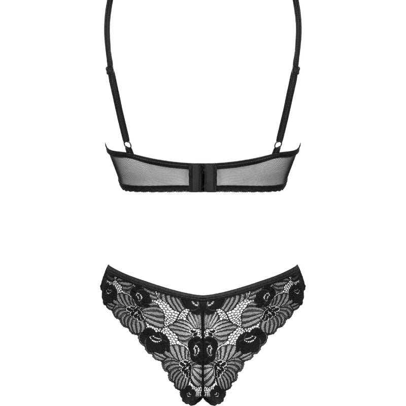 OBSESSIVE - REGGISENO E MUTANDINA SET 2 PEZZI SERENA LOVE XS/S