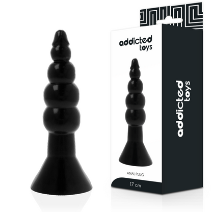 ADDICTED TOYS - PLUG ANALE 17 CM NERO