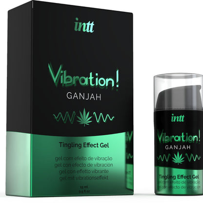 INTT - POTENTE GEL LIQUIDO VIBRANTE STIMOLANTE INTIMO CANNABIS 15ML