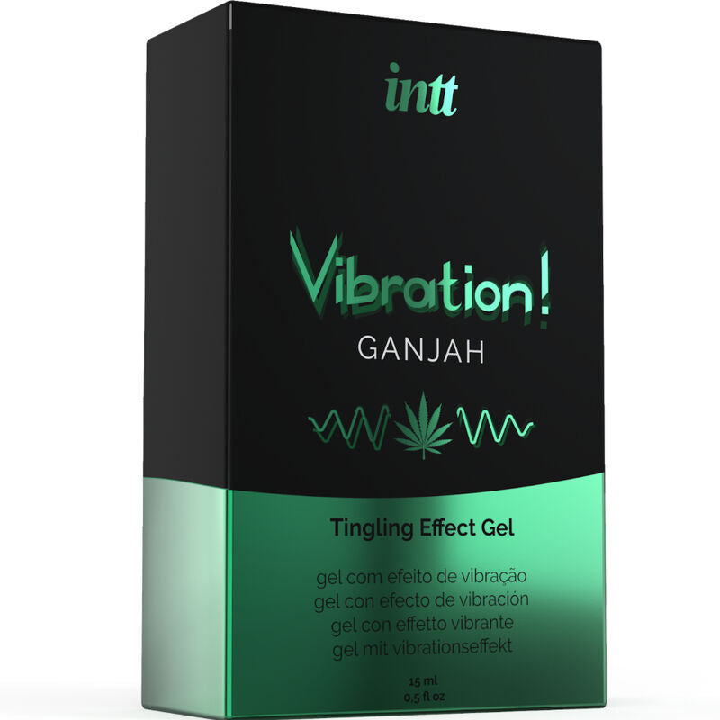 INTT - POTENTE GEL LIQUIDO VIBRANTE STIMOLANTE INTIMO CANNABIS 15ML