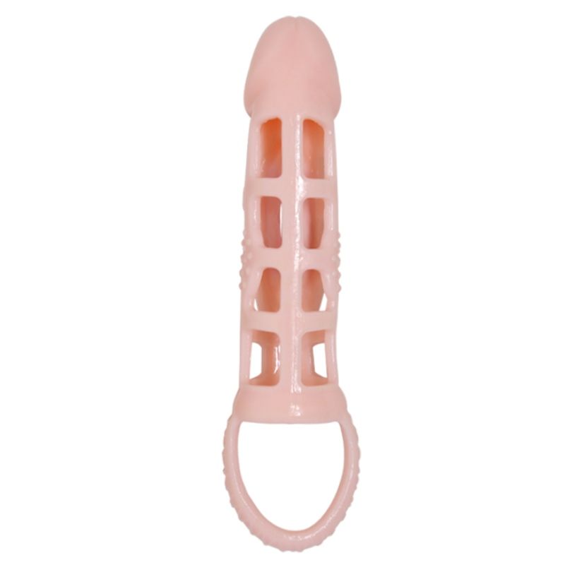 PRETTY LOVE - COPERTURA ESTENSORE DEL PENE HARRISON CON VIBRAZIONE E CINTURINO 13.5 CM