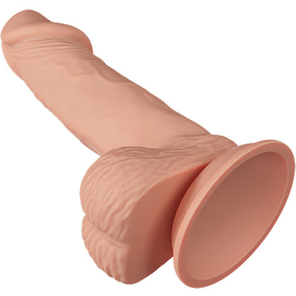 BAILE - BELLISSIMO DILDO FLESSIBILE REALISTICO ZEBULONE INCONTRO 19.4 CM NATURALE