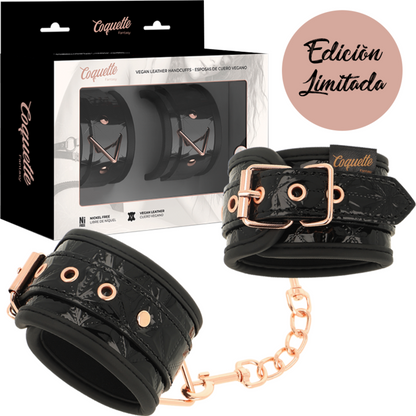 COQUETTE CHIC DESIRE - MANETTE EDIZIONE NERA CON FODERA IN NEOPRENE BDMS