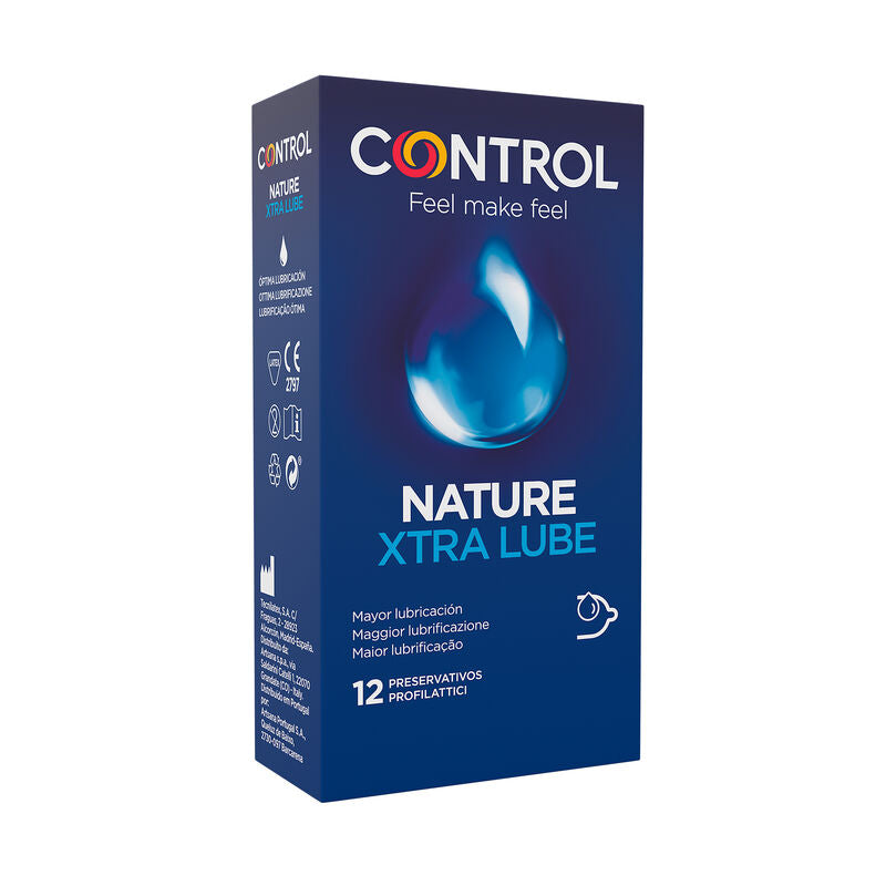 CONTROL - PRESERVATIVI ADAPTA NATURE EXTRALUBE CONDOMS 12 UNITS