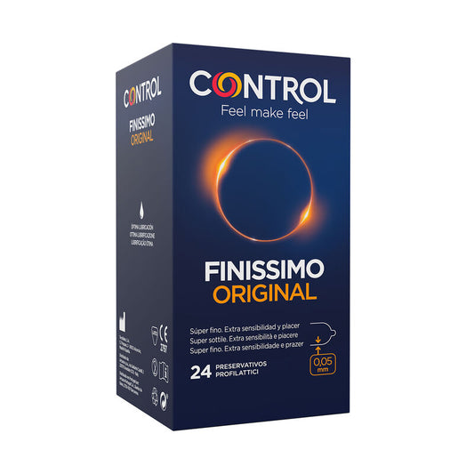 CONTROL -PRESERVATIVI FINISSIMO CONDOMS 24 UNITS