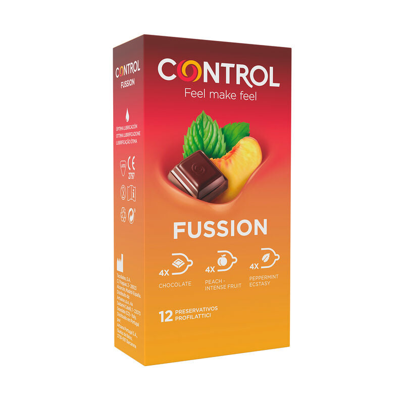 CONTROL - PRESERVATIVI  FUSSION CONDOMS 12 UNITS