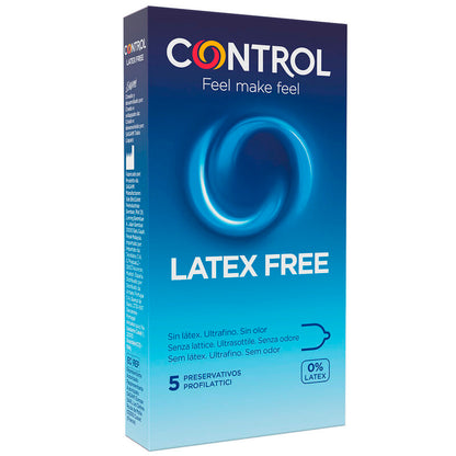 CONTROL - PRESERVATIVI FREE SIN LATEX CONDOMS 5 UNITS