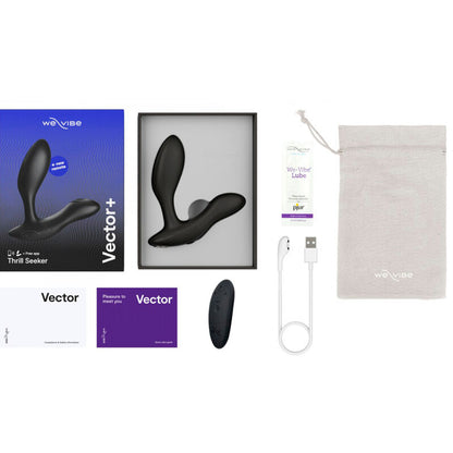 WE-VIBE - MASSAGGIATORE PROSTATICO VECTOR+ NERO