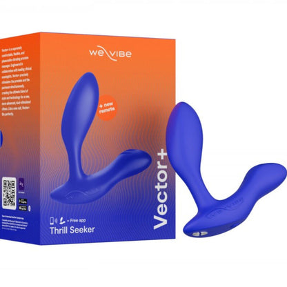 WE-VIBE - MASSAGGIATORE PROSTATICO VECTOR+ BLU