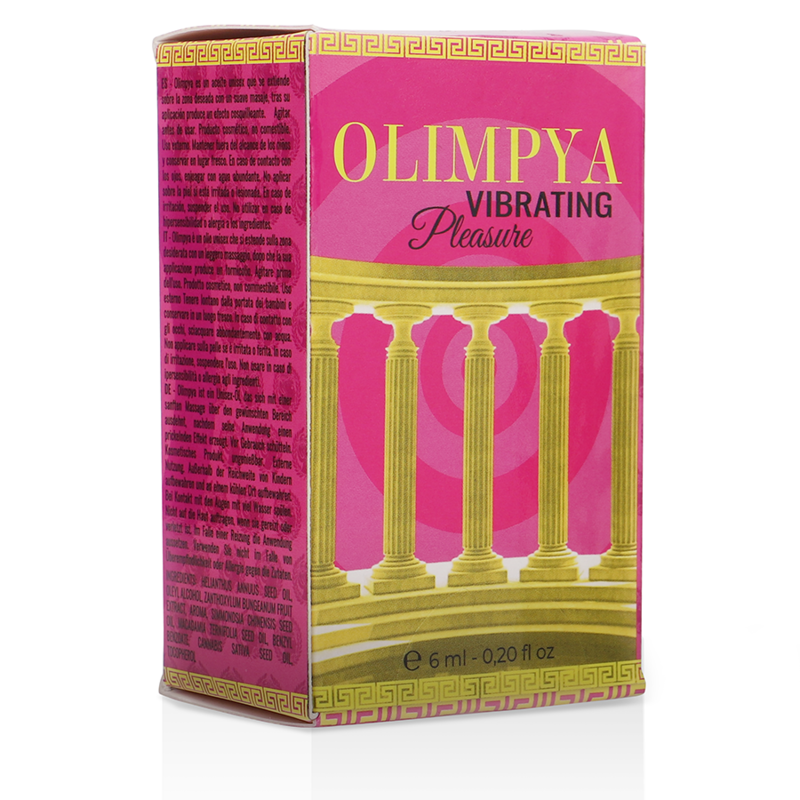 OLIMPYA - OLIO LIQUIDO  PIACERE VIBRANTE POTERE DEGLI DEI