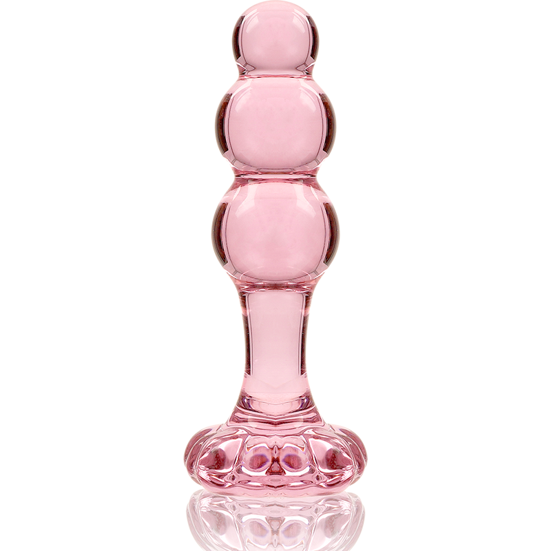 NEBULA SERIES BY IBIZA - PLUG  MODELLO 1 TAPPO VETRO BOROSILICATO TRASPARENTE 10.5 CM -O- 3 CM