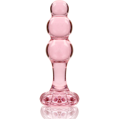 NEBULA SERIES BY IBIZA - PLUG  MODELLO 1 TAPPO VETRO BOROSILICATO TRASPARENTE 10.5 CM -O- 3 CM