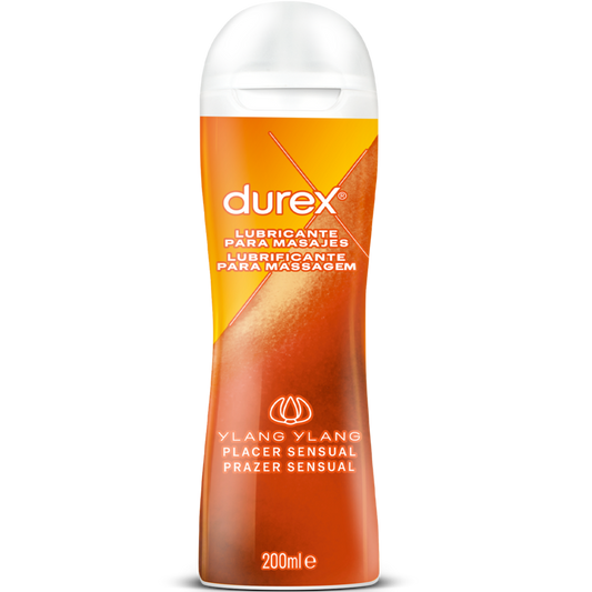 DUREX - LUBRIFICANTE MASSAGGIO SENSUALE 2 IN 1 YLANG YLANG 200 ML