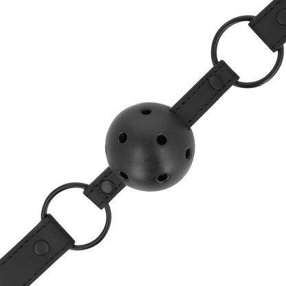 INTENSE - FETISH BALL GAG IN PELLE VEGANA