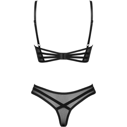 OBSESSIVE - REGGISENO E PERIZOMA ROXELIA SET DUE PEZZI XS/S