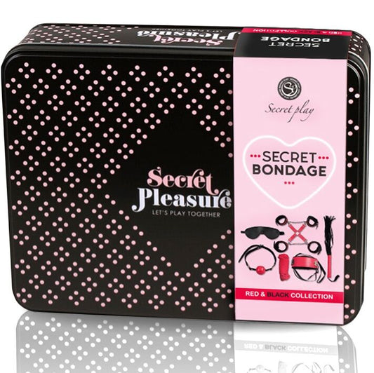 SECRETPLAY - BDSM SET 6 PCS ROSSA COLLECTION FETISH