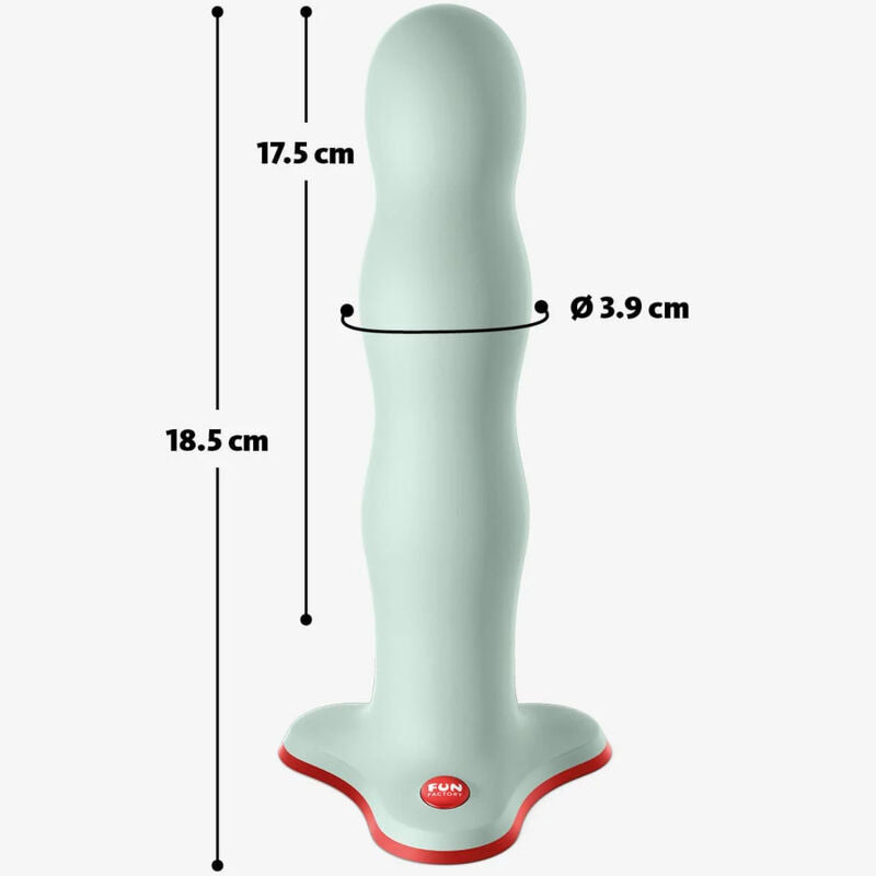 FUN FACTORY - DILDO PALLINE ROTANTI SDRAIETTA VERDE SALVIA