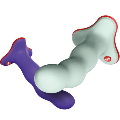 FUN FACTORY - DILDO PALLINE ROTANTI SDRAIETTA VERDE SALVIA