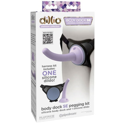 DILLIO -ACESSORIO PER DILDO  IMBRAGATURA VIOLA