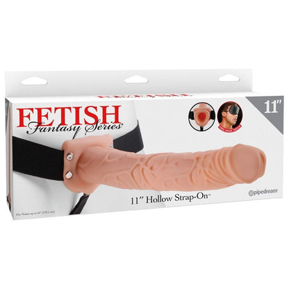 FETISH FANTASY SERIES - IMBRACATURA REGOLABILE PENE REALISTICO 28 CM