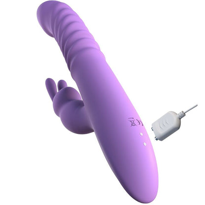 FANTASY FOR HER - STIMOLATORE PER CLITORIDE CONIGLIO CON FUNZIONE CALORE OSCILLAZIONE E VIBRAZIONE VIOLA