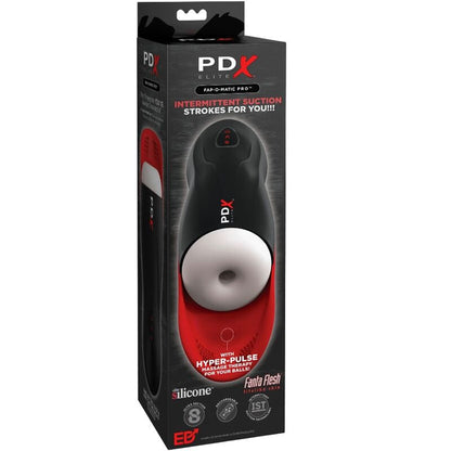 PDX ELITE - VIBRATORE  STROKER FAP-O-MATIC PRO CON BASE PER TESTICOLI