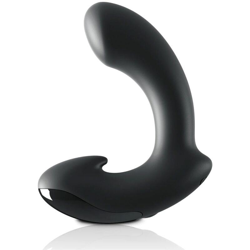 SIR RICHARDS - MASSAGGIATORE PROSTATICO P-POINT IN SILICONE NERO