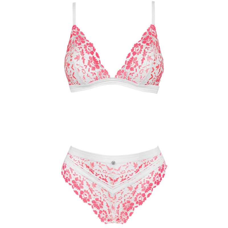 OBSESSIVE - Reggiseno e mutandine SET BLOOMYS 2 PEZZI S/M