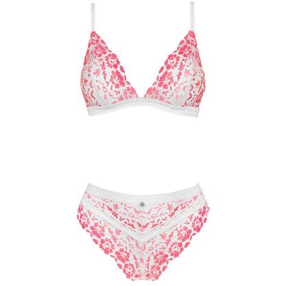 OBSESSIVE - Reggiseno e mutandine SET BLOOMYS 2 PEZZI S/M